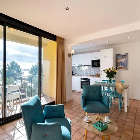 2-room Flat With Sea View In Du Bailli, Le Rayol-Canadel-sur-Mer